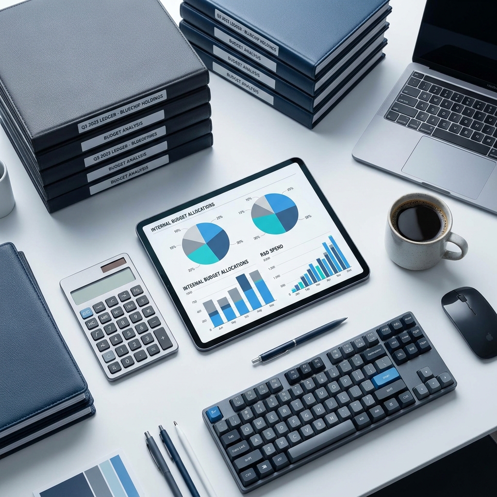 desk with financial documents an… 202606071149